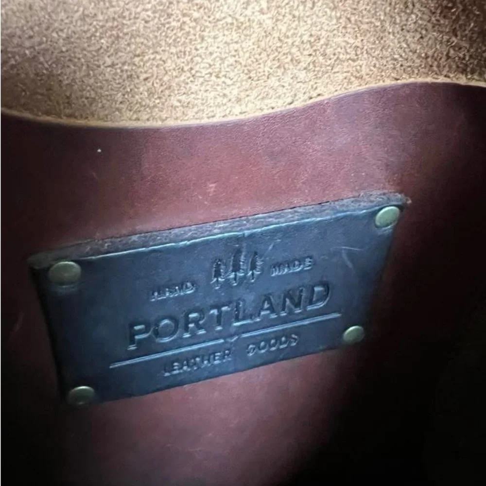 Brown Leather Tote and Wallet Set - Picture 3 of 3